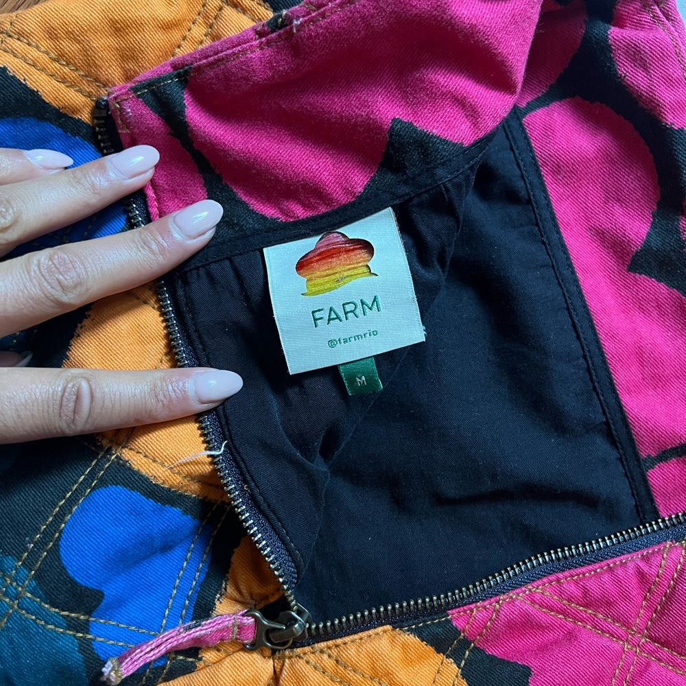FARM Rio Pink Full of Hearts Mini Skirt - Picture 4 of 4